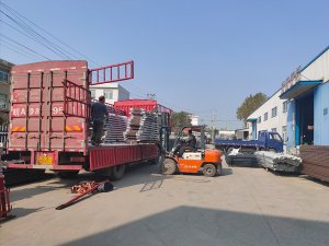 金用護欄2020年10月26日上午鋅鋼飄窗護欄發(fā)貨！