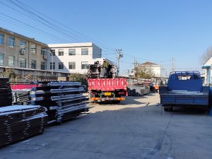 金用護(hù)欄2020年12月30日上午鋅鋼樓梯扶手發(fā)貨！