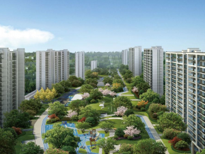 寧波大榭海悅潮鳴府小區(qū)項目定制鋅鋼連廊欄桿產(chǎn)品