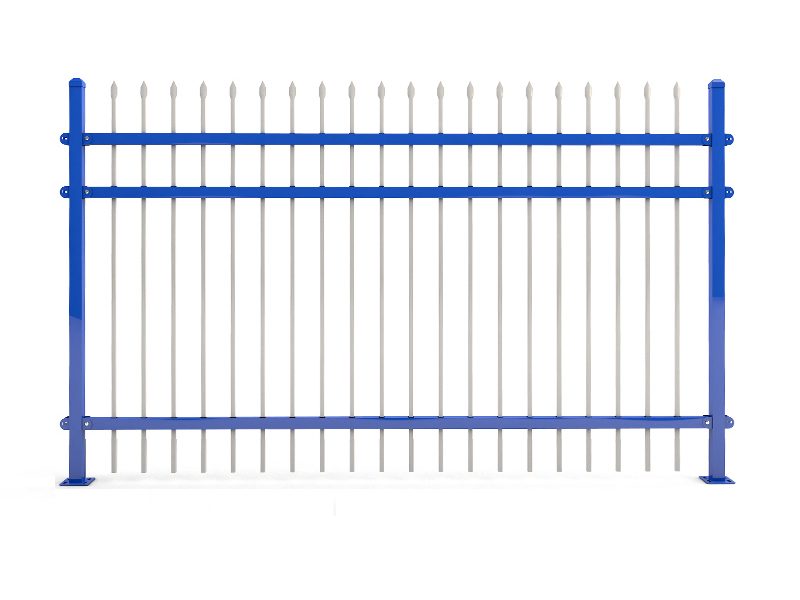 三橫杠別墅鋅鋼柵欄圖片 三橫杠別墅鋅鋼柵欄圖片